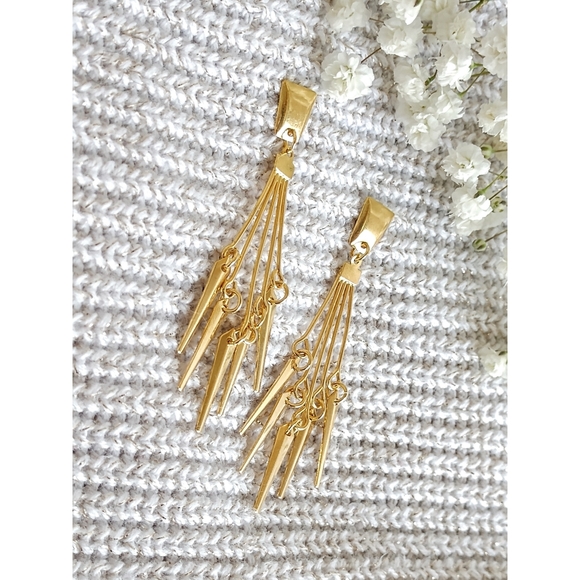 Cracco Jewelry New Gold Dangle Earrings Poshmark